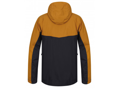 Mens mountain and trekking jacket FELDER II golden yellow/dark shadow