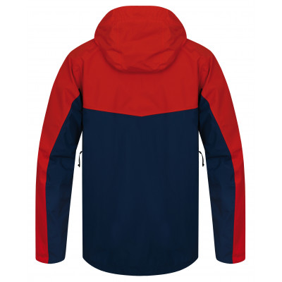 Mens mountain and trekking jacket FELDER II cherry tomato/moroccan blue 2