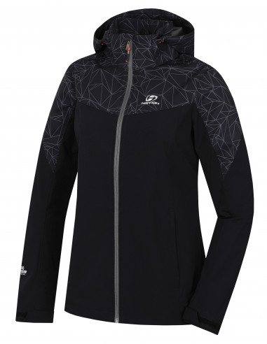 Ladies mountain and trekking jacket FRIDA LITE anthracite