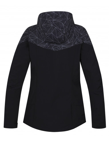 Ladies mountain and trekking jacket FRIDA LITE anthracite