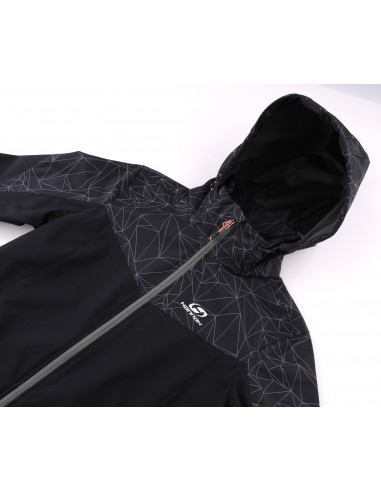 Ladies mountain and trekking jacket FRIDA LITE anthracite