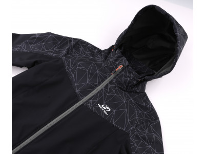 Ladies mountain and trekking jacket FRIDA LITE anthracite