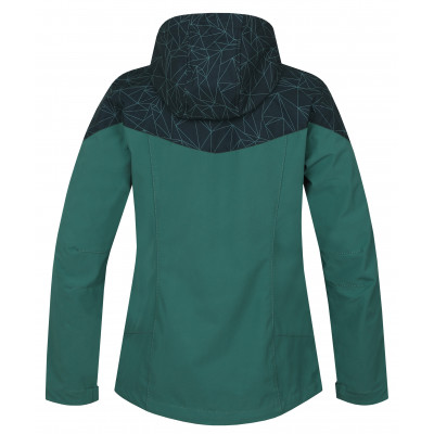 Ladies mountain and trekking jacket FRIDA LITE fir/green gables 2