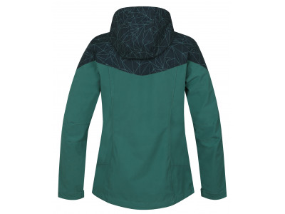 Ladies mountain and trekking jacket FRIDA LITE fir/green gables