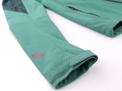 Ladies mountain and trekking jacket FRIDA LITE fir/green gables