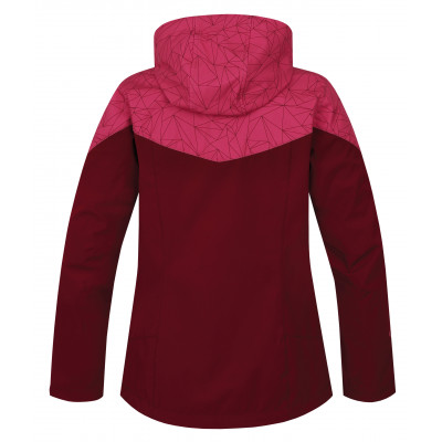 Ladies mountain and trekking jacket FRIDA LITE rhododendron/honeysuckle 2