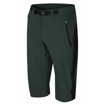 Mens mountain and trekking 3/4 pants GELLERT green gables/anthracite