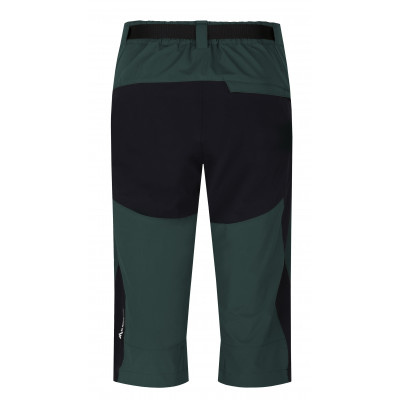 Mens mountain and trekking 3/4 pants GELLERT green gables/anthracite 2