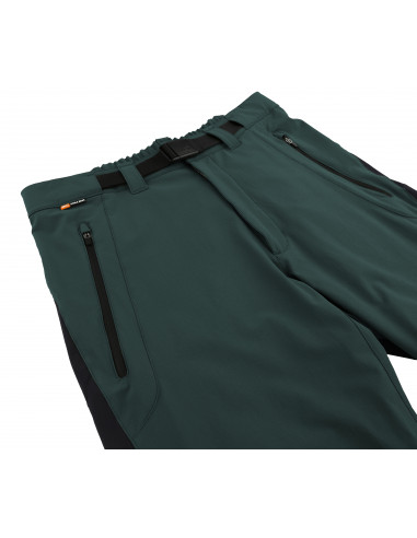 Mens mountain and trekking 3/4 pants GELLERT green gables/anthracite
