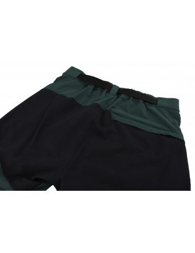 Mens mountain and trekking 3/4 pants GELLERT green gables/anthracite