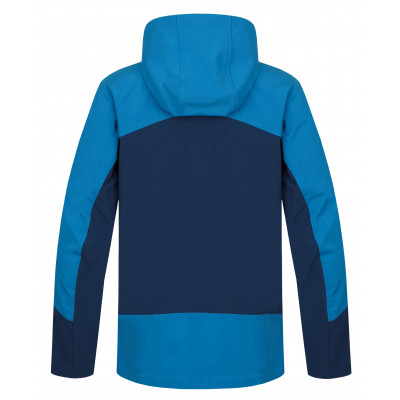 Mens mountain and trekking jacket CHANNER blue jewel/moroccan blue 2