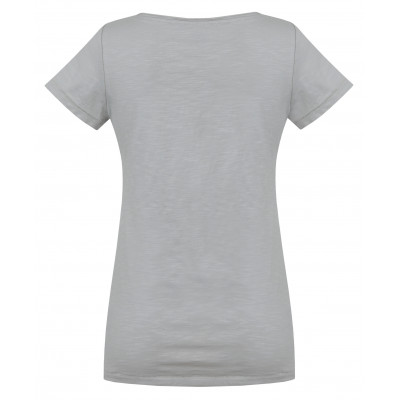 Ladies city short sleeve T-shirt KARMELA glacier gray 2