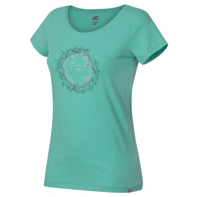 Ladies city short sleeve T-shirt KARMELA ice green