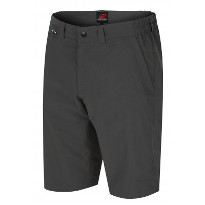 Mens mountain and trekking shorts KENLEY dark shadow