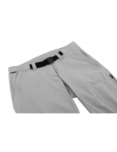 Ladies mountain and trekking pants LIBERTINE gray violet