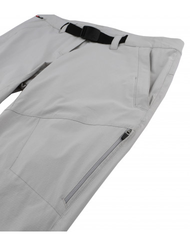 Ladies mountain and trekking pants LIBERTINE gray violet
