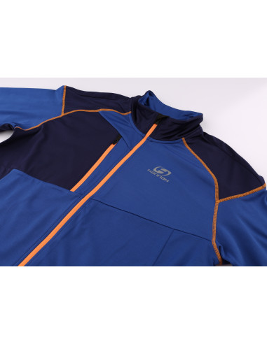 Mens sweatshirt MACK eclipse/blue quartz