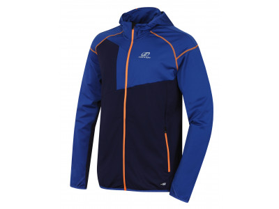 Mens active sweatshirt MANNIX eclipse/blue quartz