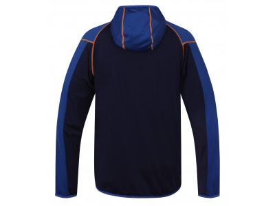 Mens active sweatshirt MANNIX eclipse/blue quartz