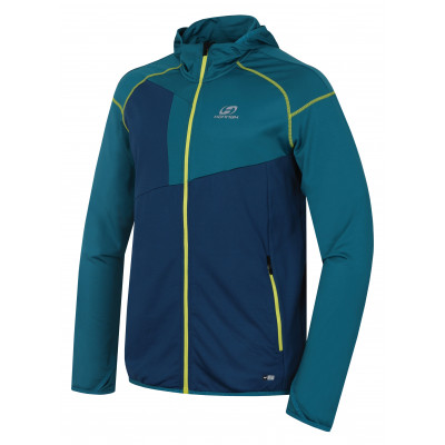 Mens active sweatshirt MANNIX moroccan blue/harbor blue