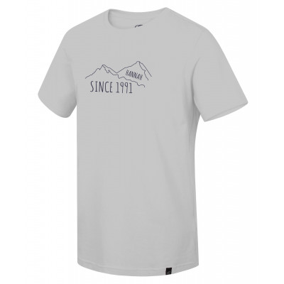 Mens city short sleeve T-shirt MATAR bright white (print 1)