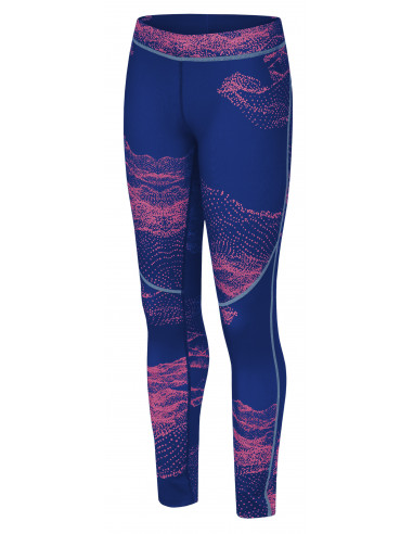 Ladies active pants MONETY blue quartz