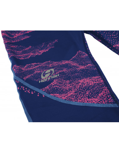 Ladies active pants MONETY blue quartz