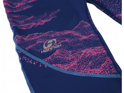 Ladies active pants MONETY blue quartz