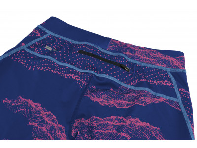 Ladies active pants MONETY blue quartz