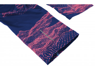 Ladies active pants MONETY blue quartz