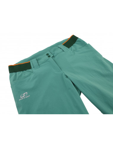 Ladies mountain and trekking pants NICOLE green spruce