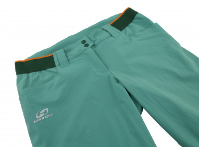 Ladies mountain and trekking pants NICOLE green spruce
