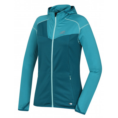 Ladies active sweatshirt ODDA harbor blue/baltic