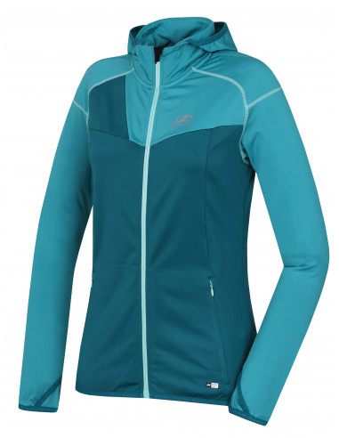 Ladies active sweatshirt ODDA harbor blue/baltic