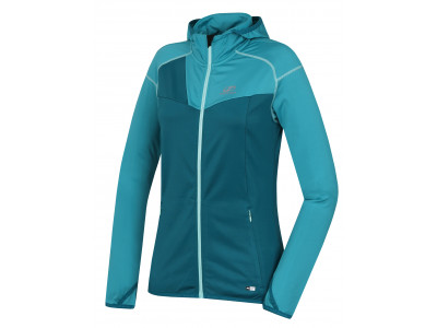 Ladies active sweatshirt ODDA harbor blue/baltic