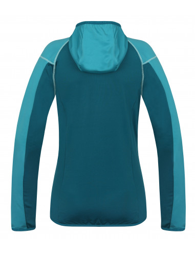 Ladies active sweatshirt ODDA harbor blue/baltic