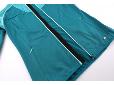 Ladies active sweatshirt ODDA harbor blue/baltic