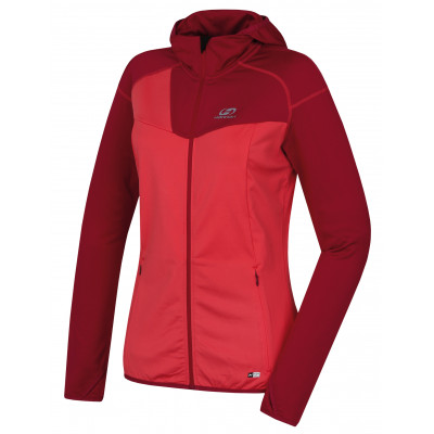 Ladies active sweatshirt ODDA rouge red/cherries jubilee II