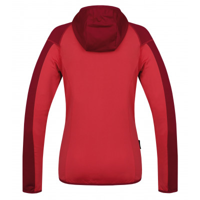 Ladies active sweatshirt ODDA rouge red/cherries jubilee II 2