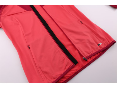 Ladies active sweatshirt ODDA rouge red/cherries jubilee II