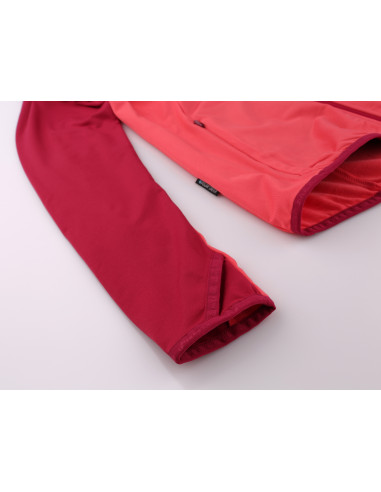 Ladies active sweatshirt ODDA rouge red/cherries jubilee II