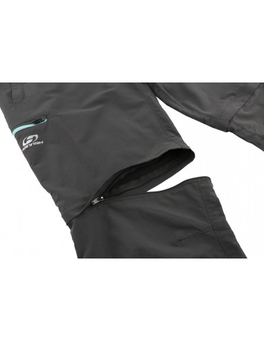 Ladies mountain and trekking pants PIRREY dark shadow