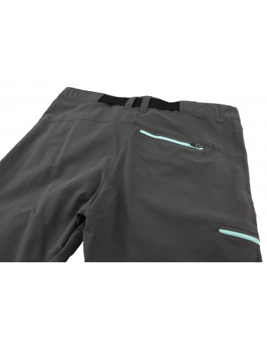 Ladies mountain and trekking pants PIRREY dark shadow