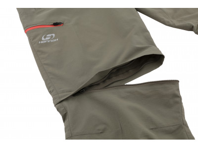 Ladies mountain and trekking pants PIRREY vetiver
