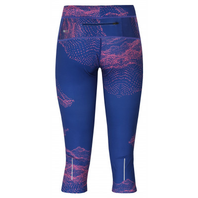 Ladies active 3/4 pants RELAY blue quartz 2