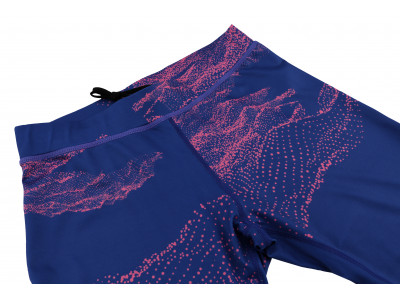 Ladies active 3/4 pants RELAY blue quartz