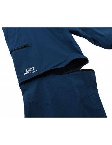 Mens mountain and trekking pants ROLAND moroccan blue