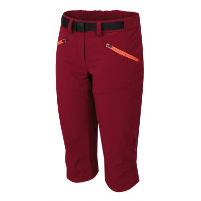 Ladies mountain and trekking 3/4 pants ROW rhododendron