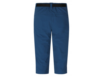 Ladies mountain and trekking 3/4 pants ROW moroccan blue