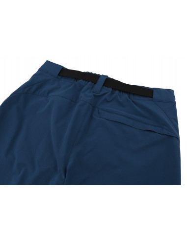 Ladies mountain and trekking 3/4 pants ROW moroccan blue
